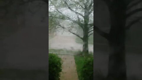 #tornado #hail all around us