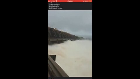 3 Gorges Dam about to burst. The Beginning of the end!