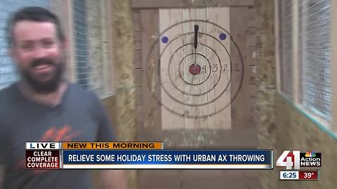 Blade and Timber: Urban axe throwing in the West Bottoms