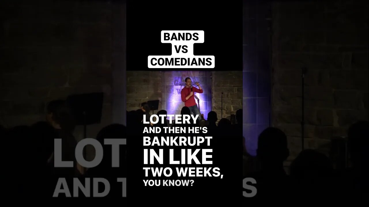 Bands get cool things. Comedians don’t. #comedian #bands #coachella #comedy #standupcomedy
