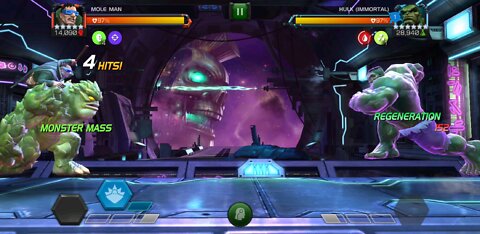 Mcoc, how to use Mole Man