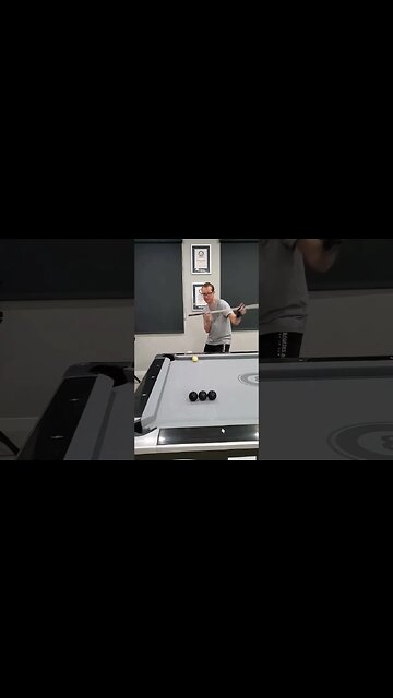Sick shot!! How many times did you replay it? 😅🔥🎱 #shorts #billiards