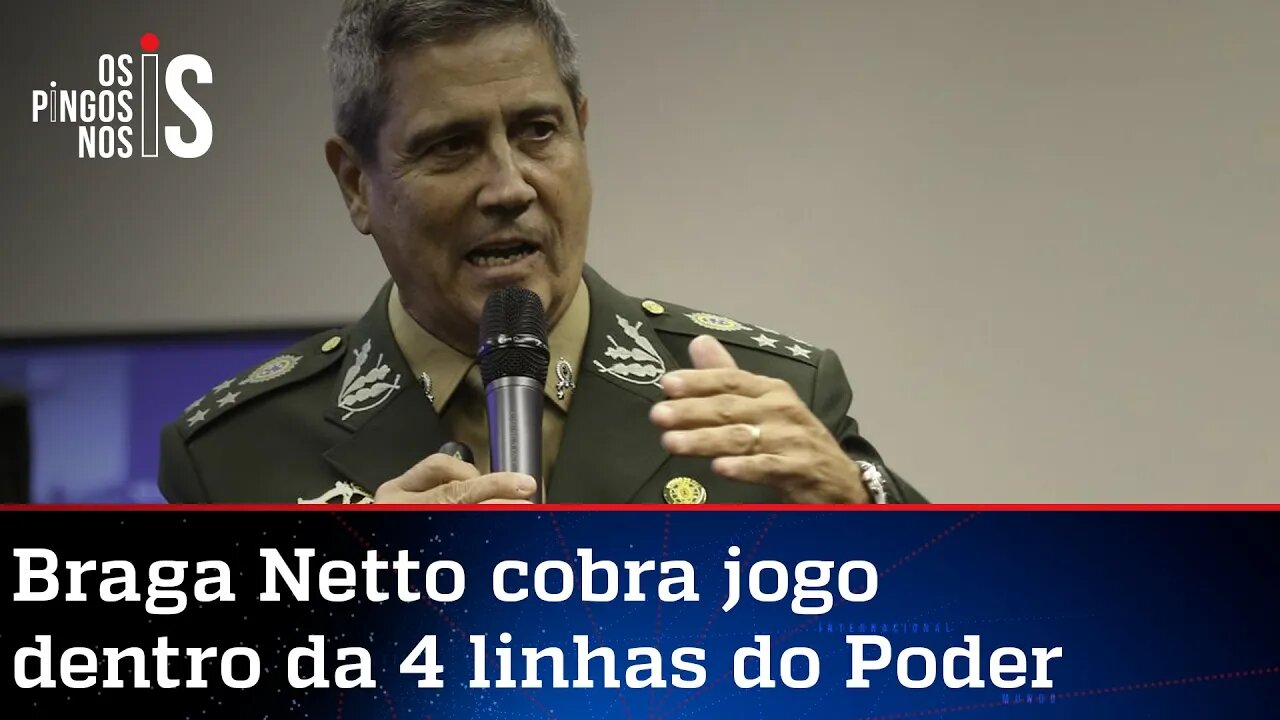Braga Netto rebate acusações feitas contra militares pela CPI