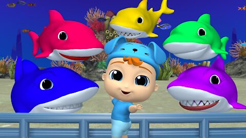 Most viewed on youtube.Baby Shark Song | Magic TV Songs for Children