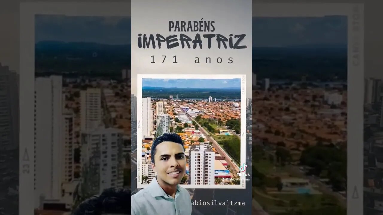 Parabéns Imperatriz - Maranhão #amor #política #maranhao #slz #itzma #nordeste