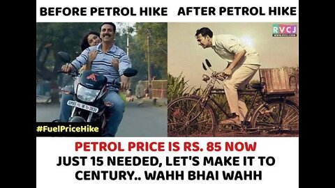 Funny video of petrol prices