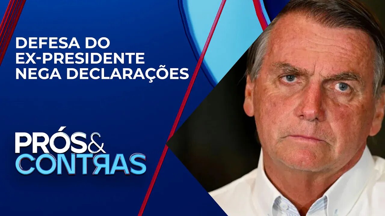 Bolsonaro entra com queixa-crime contra acusações de Delgatti | PRÓS E CONTRAS