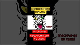 COMO DESENHAR MATATABI FÁCIL DE FAZER #shorts #short #naruto #matatabi