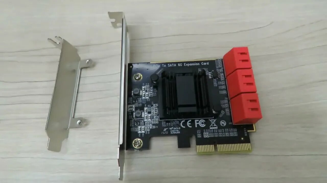 Placa PCI Express 3.0 x4 ZyDAS com 6 portas SATA 6Gbps e Controladora Asmedia ASM1166 - AliExpress