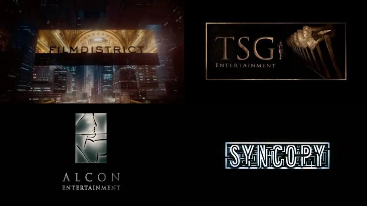 Filmdistrict/TSG Entertainment/Alcon Entertainment/Syncopy | |Movie Logo Mashup