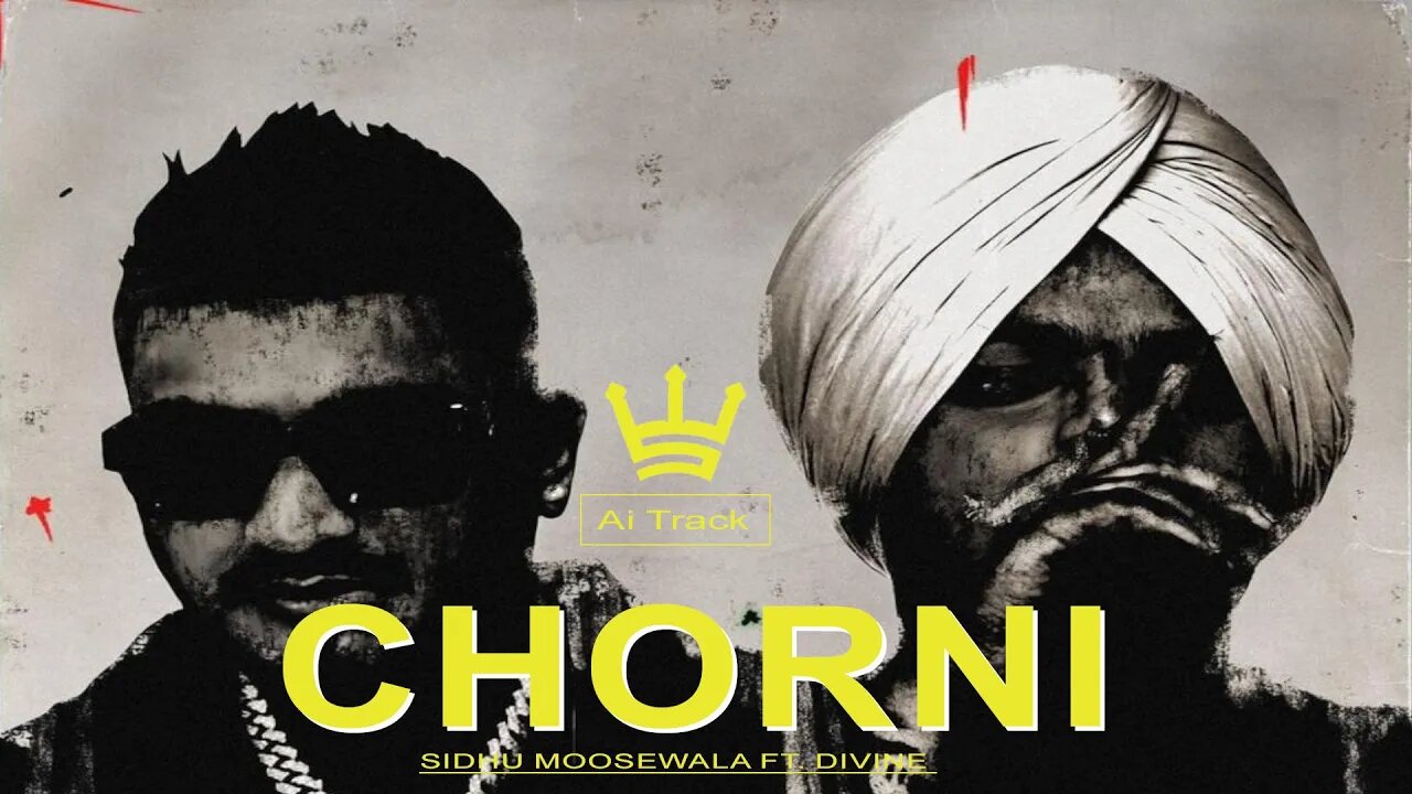 CHORNI | Sidhu Moosewala ft. Divine | AI TRACK | New Punjabi Song 2023 |