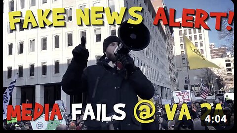 Fake News Alert! MSM Fails @ VA 2A