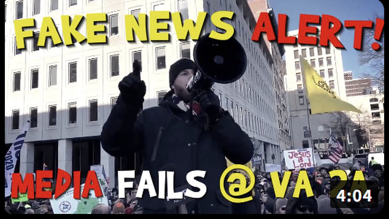 Fake News Alert! MSM Fails @ VA 2A