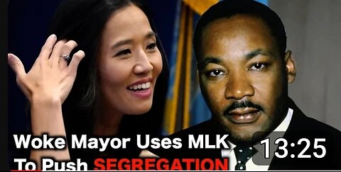 Boston Mayor Uses MLK Speech To Attack Whites