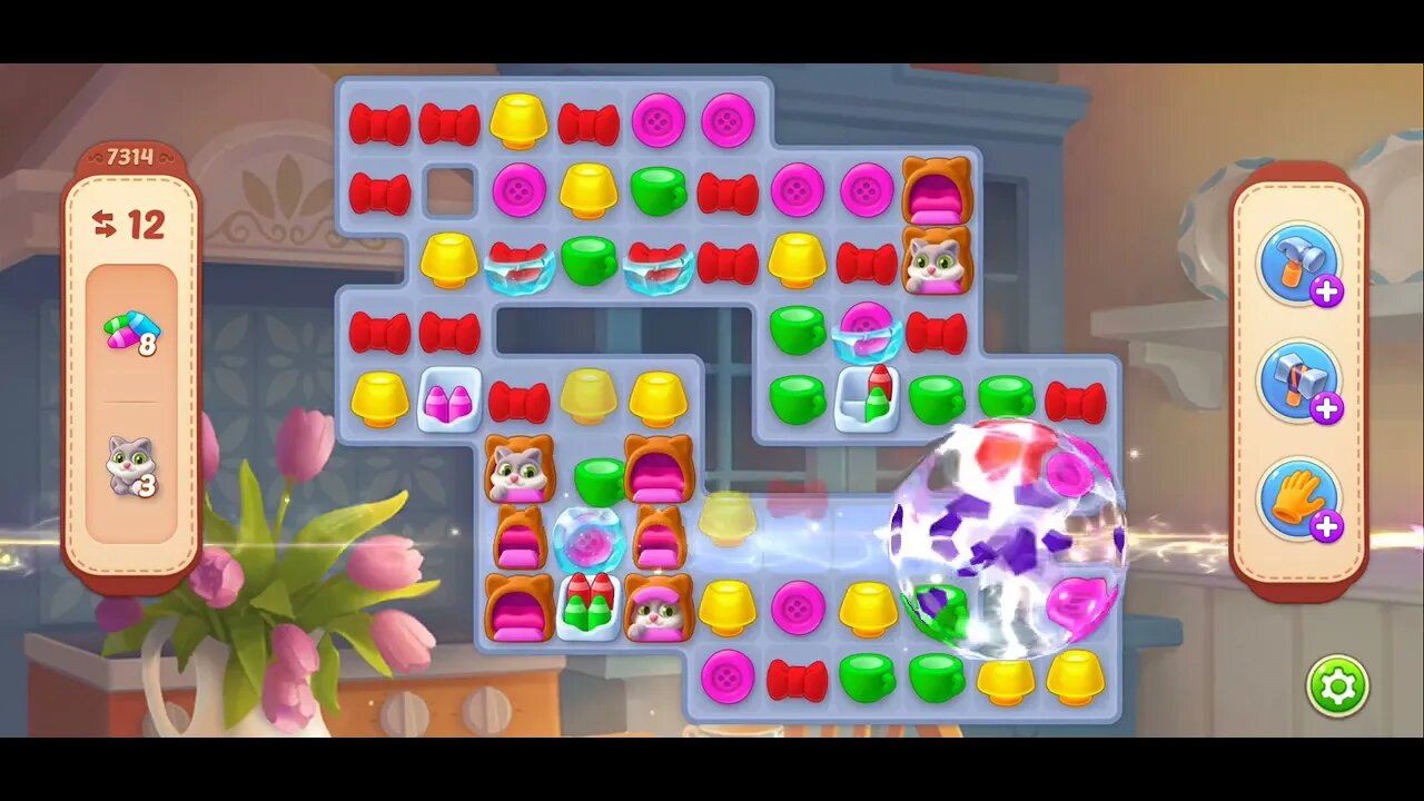 Playrix Homescapes Gameplay Walkthrough Level 7314