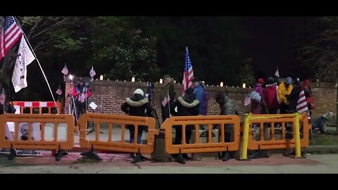 @ the vigil before DC police obstruct my view