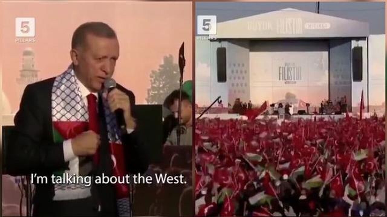 ERDOGAN SPEAKS: OTTOMAN EMPIRE RISING TO THE CALL OF MOHAMMED'S FLAG