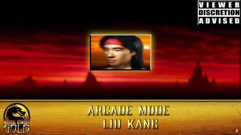 Mortal Kombat Gold: Arcade Mode - Liu Kang