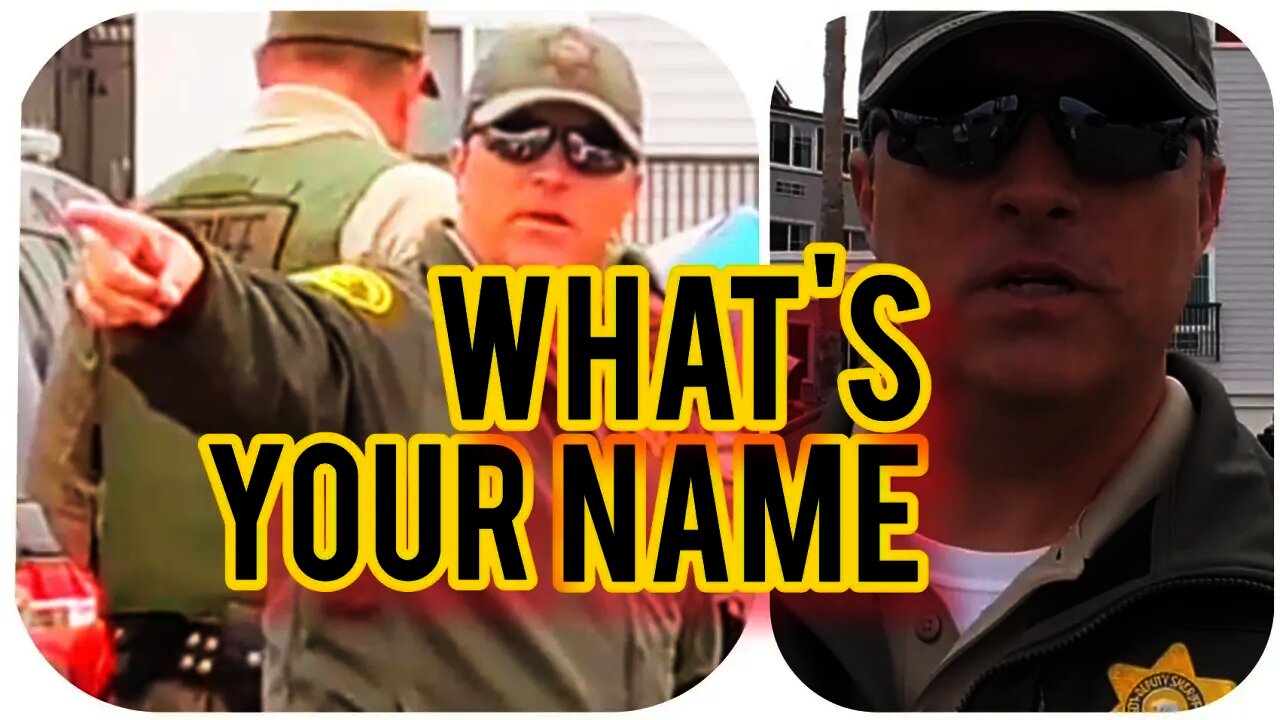 COP FAILS to GET PEOPLE'S NAME & HAS his EGO CHECKED HARD when he Gets an EDUCATION about RIGHTS🙊