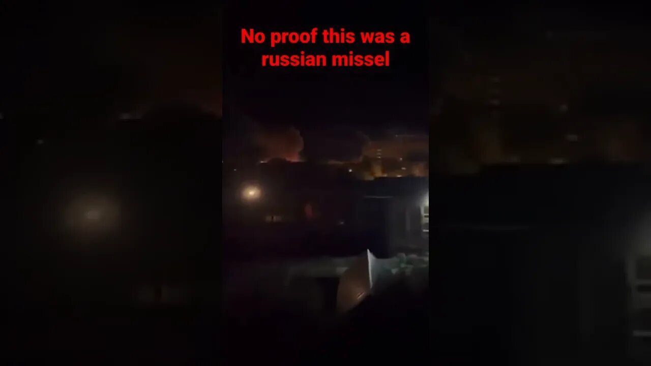 the report says it was a Russian missile but it was night Russia knows how to run their stuff