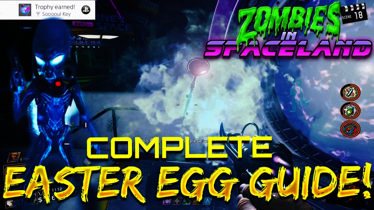 “ZOMBIES IN SPACELAND” EASTER EGG GUIDE! – COMPLETE EASTER EGG TUTORIAL! (Infinite Warfare Zombies)