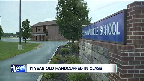 Lorain City School District security officer handcuffed child to get him to stop skipping school