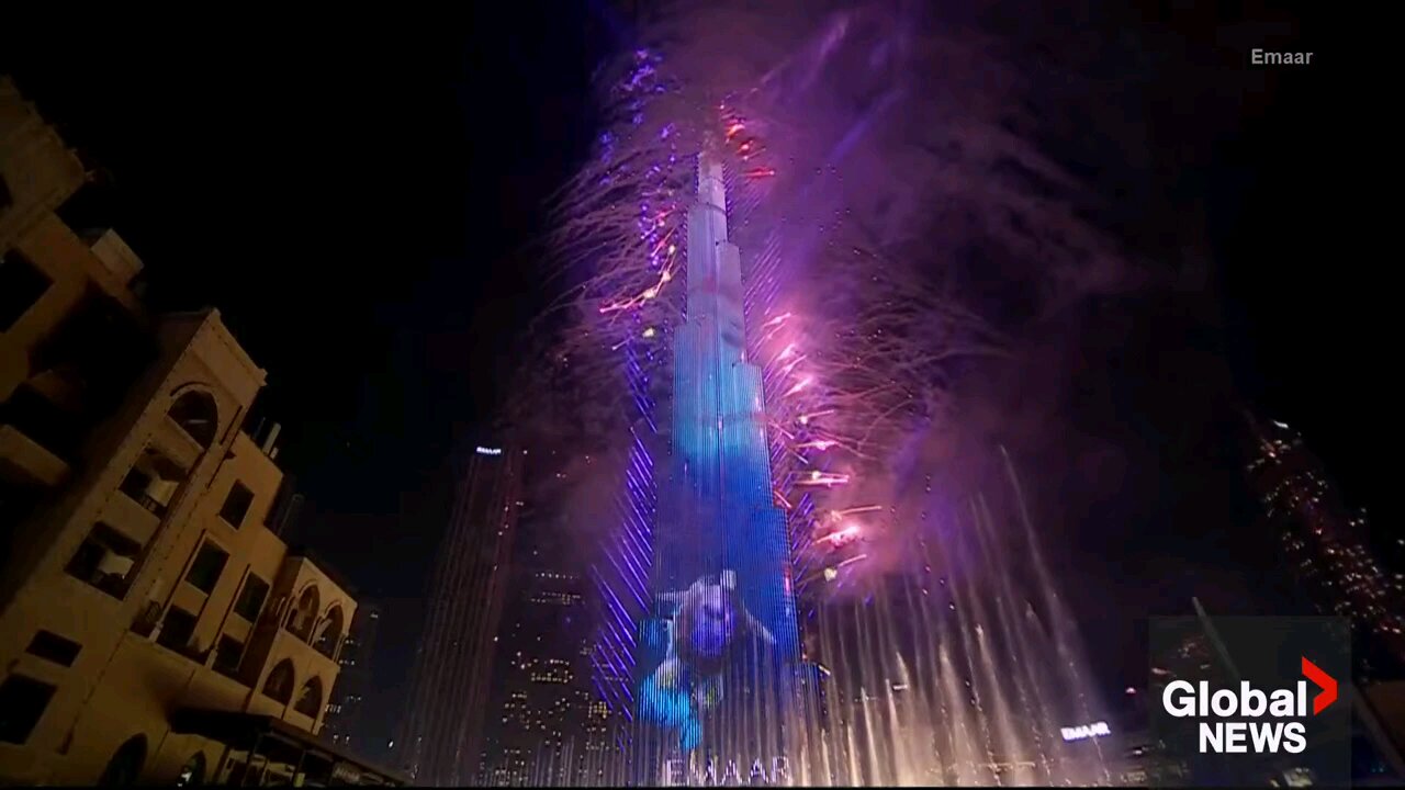 New year burj kalifa