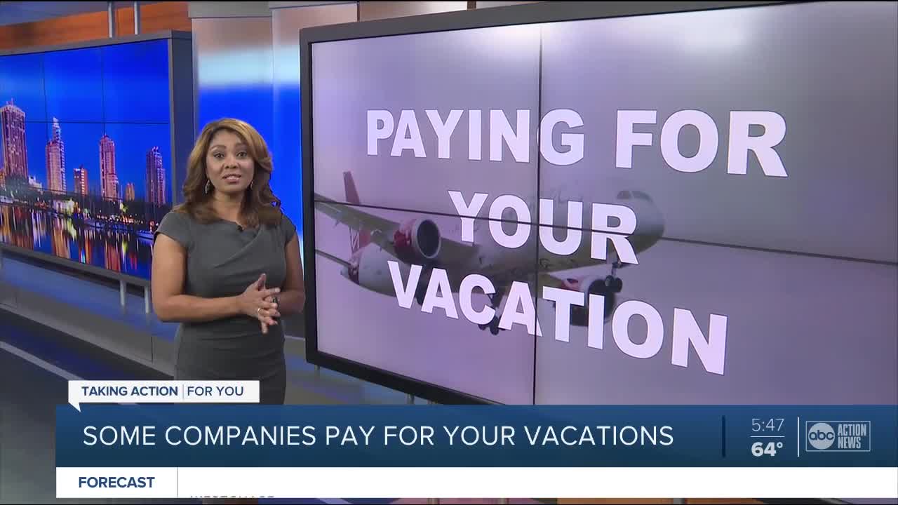 Some companies are paying their employees to take a vacation each year