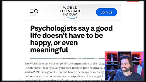 Not Happy, Not Meaningful, But 'Psychologically Rich' Lives!