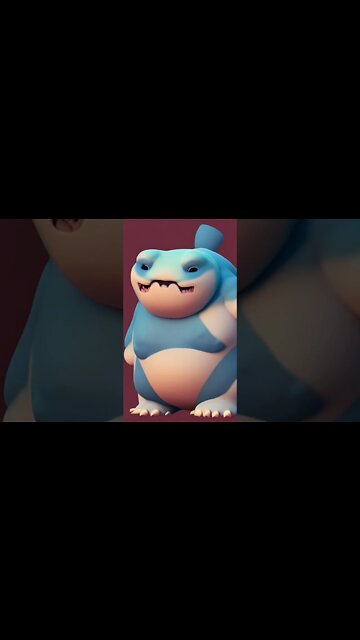 AI generated Snorlax #whosthatpokemon #pokemon