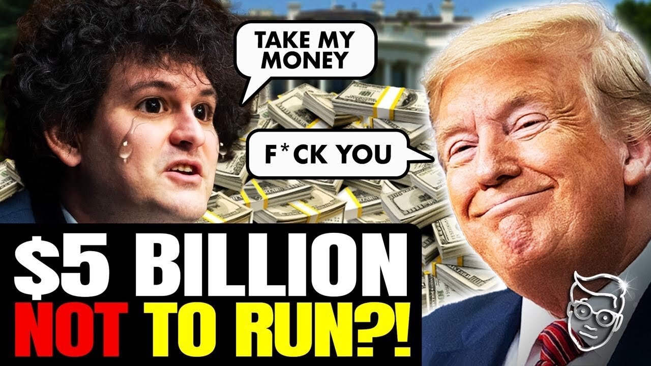 SAM BANKMAN-FRIED TRIED TO BRIBE TRUMP WITH $5BILLION TO NOT RUN IN 2024 🚨