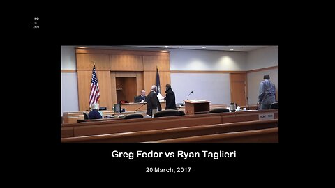 Greg Fedor vs Ryan Taglieri