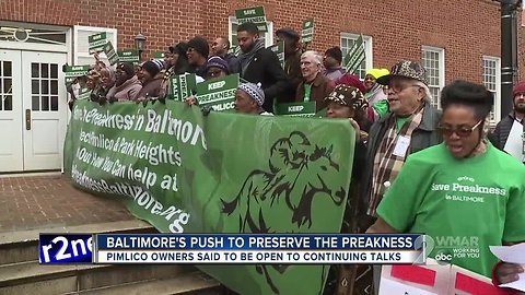 Baltimore's push to preserve the Preakness