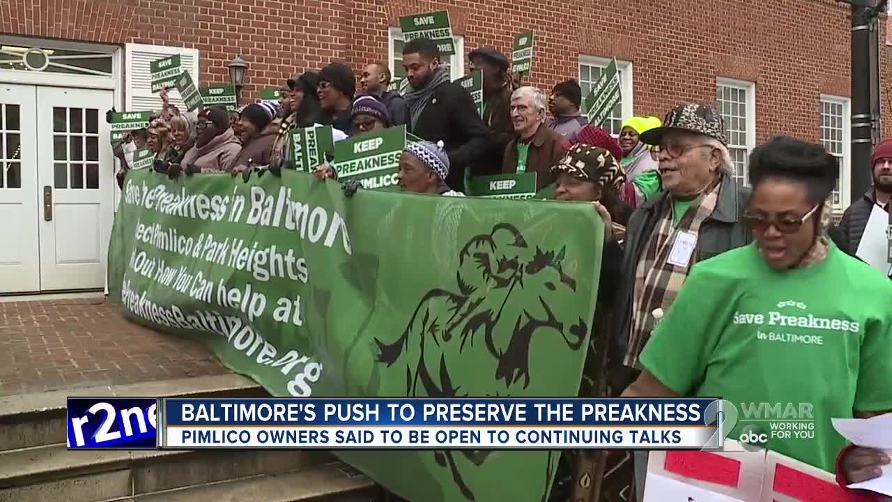 Baltimore's push to preserve the Preakness