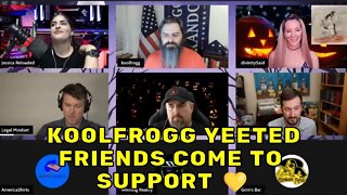 KoolFrogg Yeeted, Rekieta Law, Legal Mindset, ThatUnbrellaGuy, Potentially Criminal & More Join us