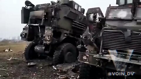 Russia destroyed US-made MaxxPro MRAP in Ukraine