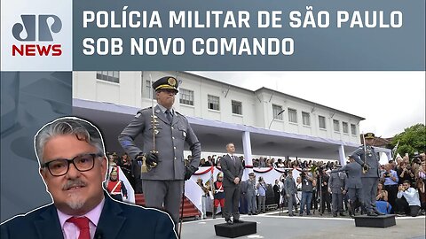 Coronel Cássio Araújo assume Comando Geral da PM de São Paulo; Suano analisa