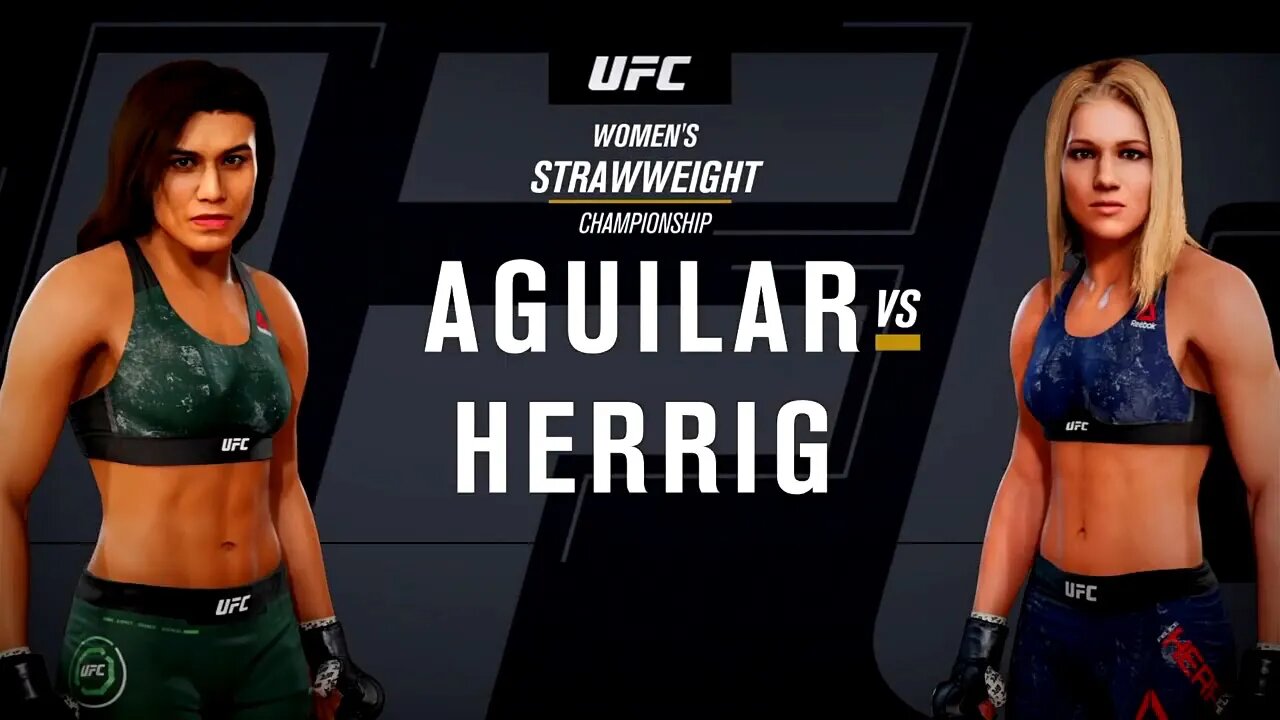 EA Sports UFC 3 Gameplay Felice Herrig vs Jessica Aguilar