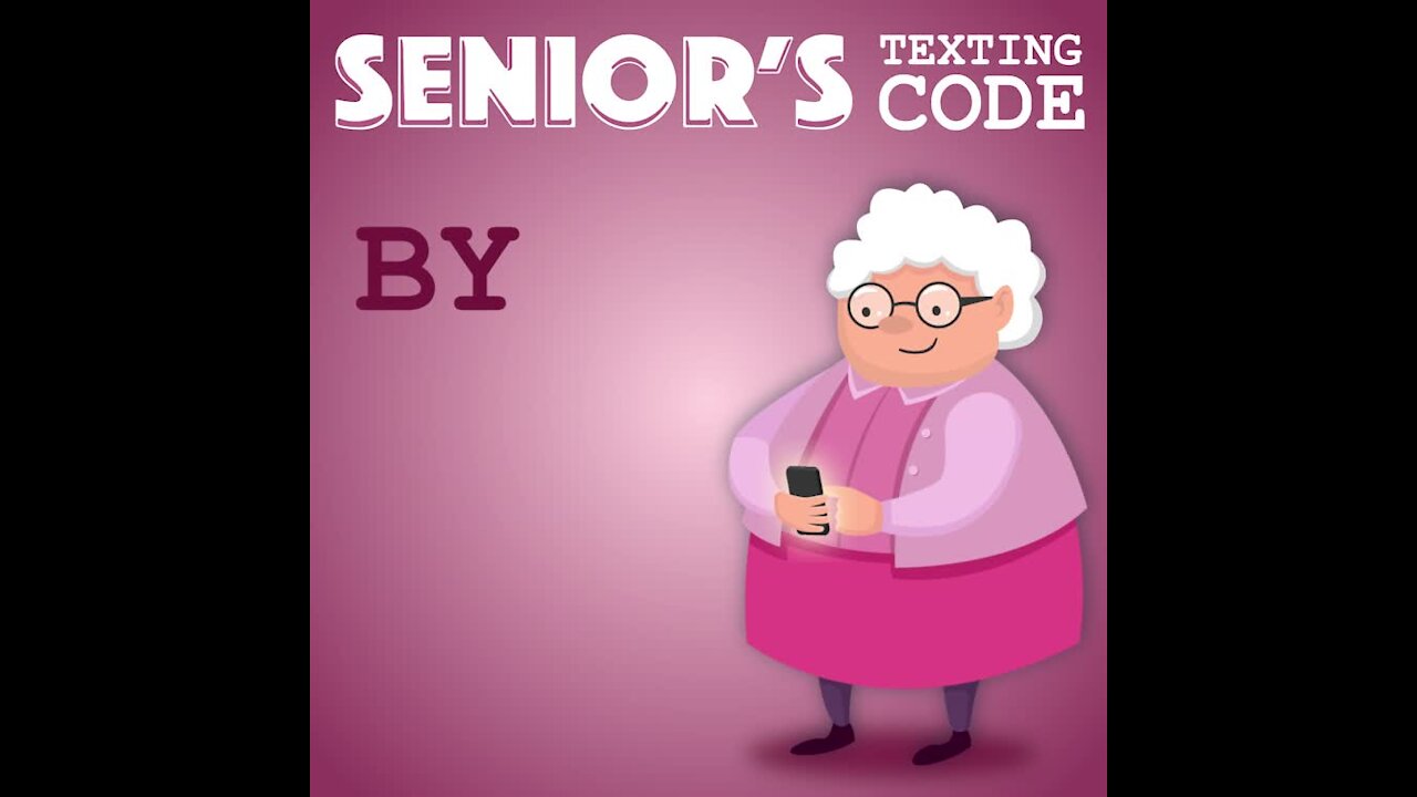 Senior's texting code [GMG Originals]