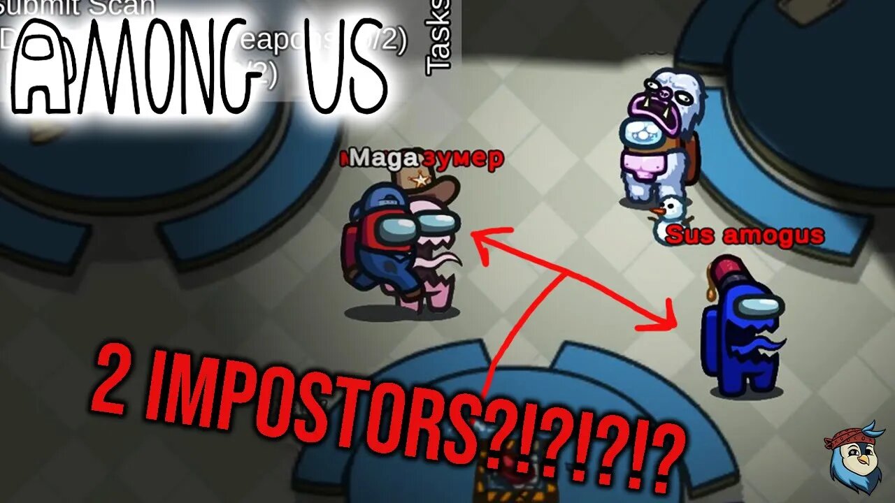 Double Impostors in Hide & Seek Bug ?!?! - Among Us