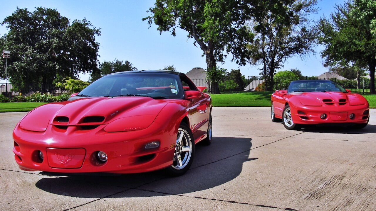 1998 Pontiac Firebird Trans Am WS6 Performance Package Red Low Miles 5.7L LS1 T-Top Automatic