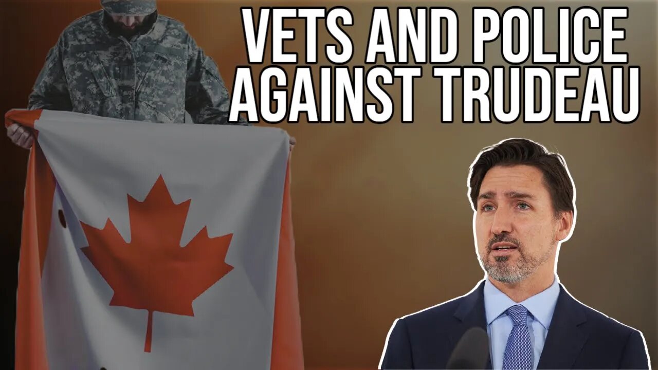 Canadian veterans and Police standing up for the Convoy protesters! - Freedom Convoy 2022