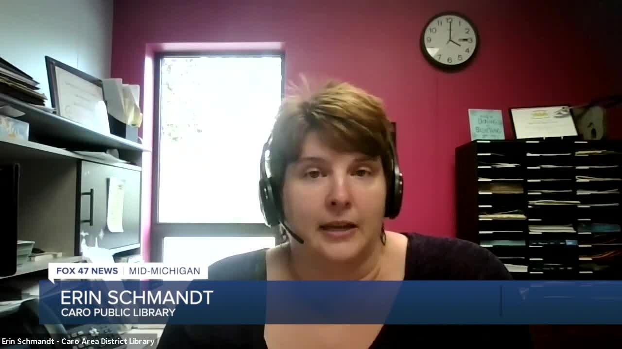 Erin Schmandt of the Caro Library system