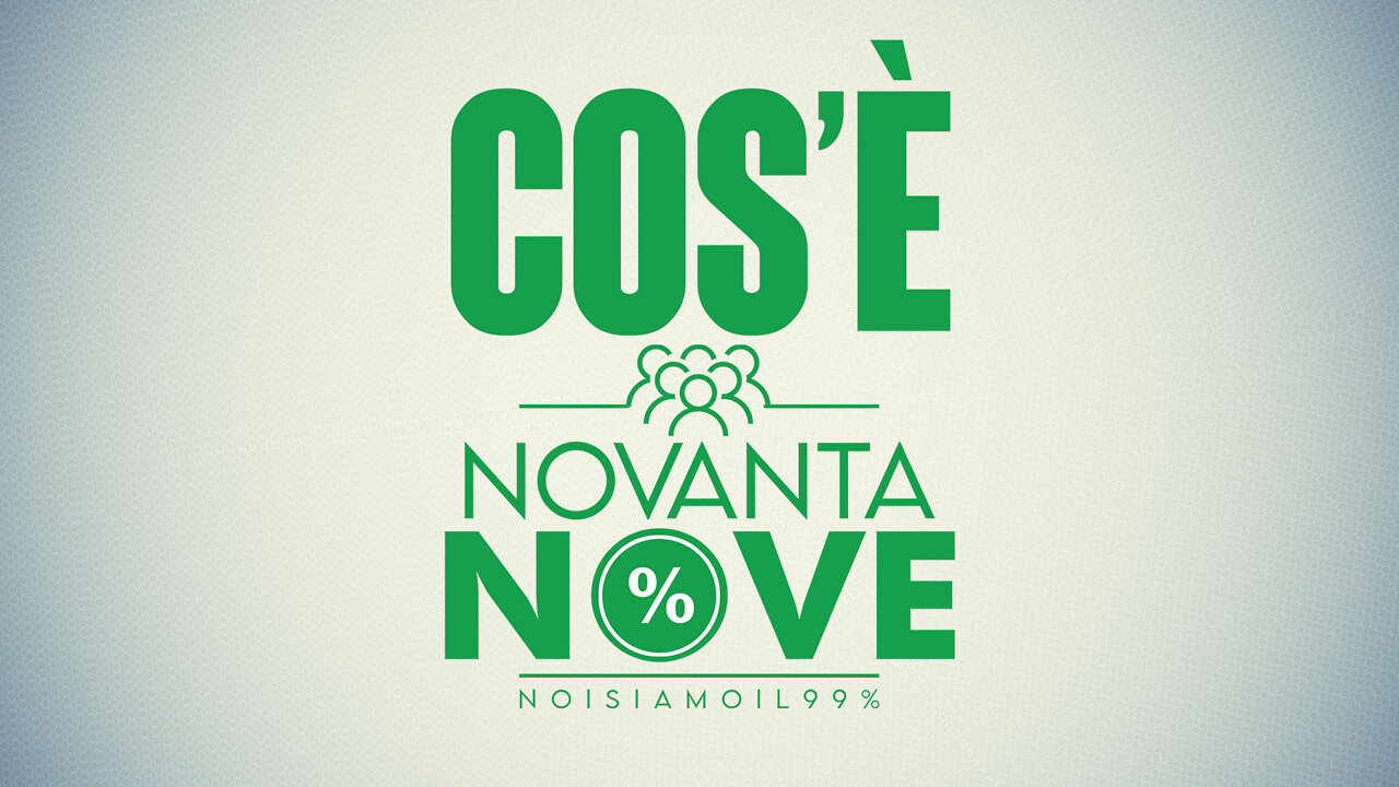 COS'É NOVANTANOVEPERCENTO?