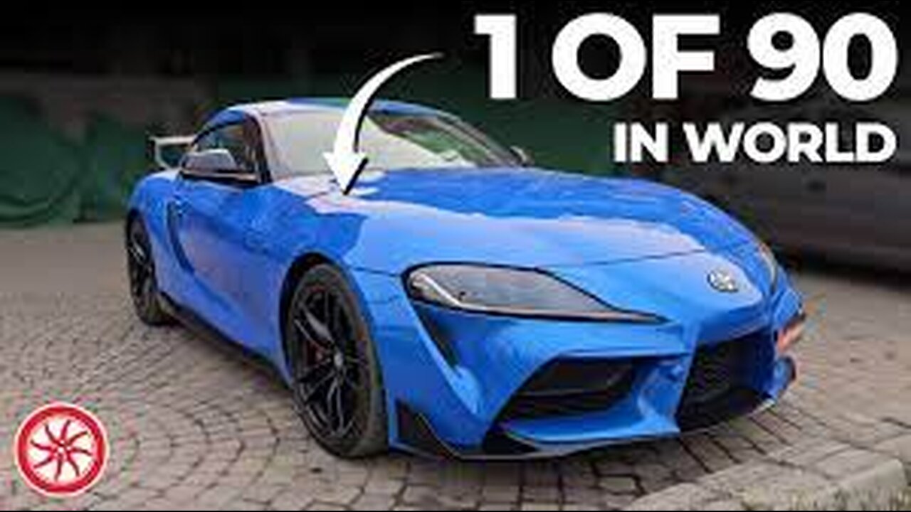 Toyota Supra MK5 1 of 90 in the World