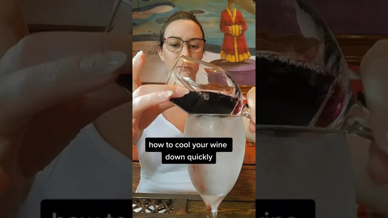 how cool your wine down quickly
