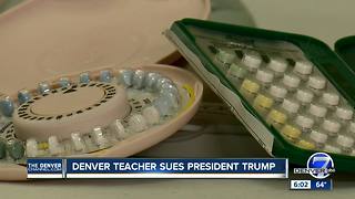 Denver teacher suing President Donald Trump