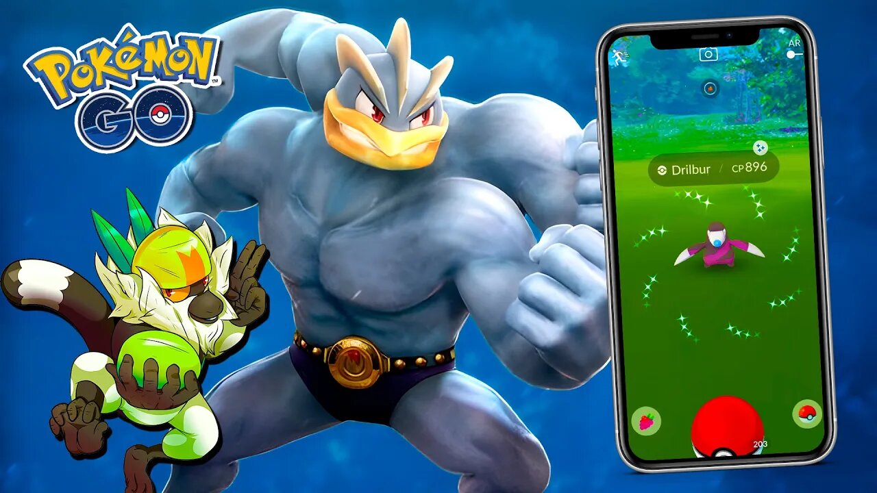 Quais Pokémon FOCAR no Evento do Campeonato Mundial no POKÉMON GO! MACHAMP, Scraggy SHINY, Passimian