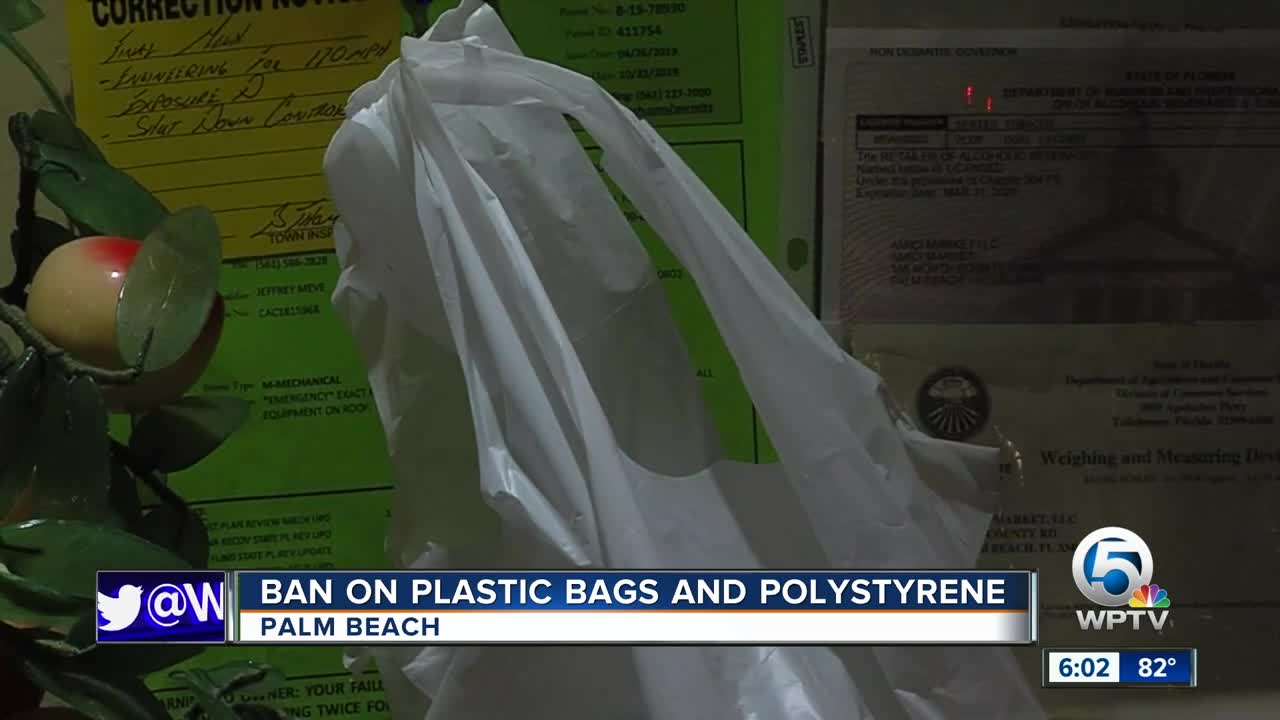 Single-use plastics ban coming soon to Palm Beach