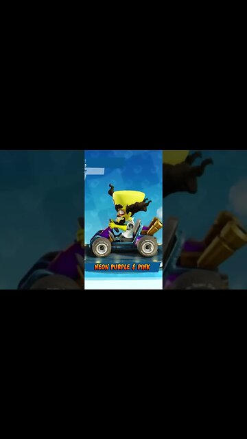 Neon Purple & Pink Paint Job Showcase - Crash Team Racing Nitro-Fueled